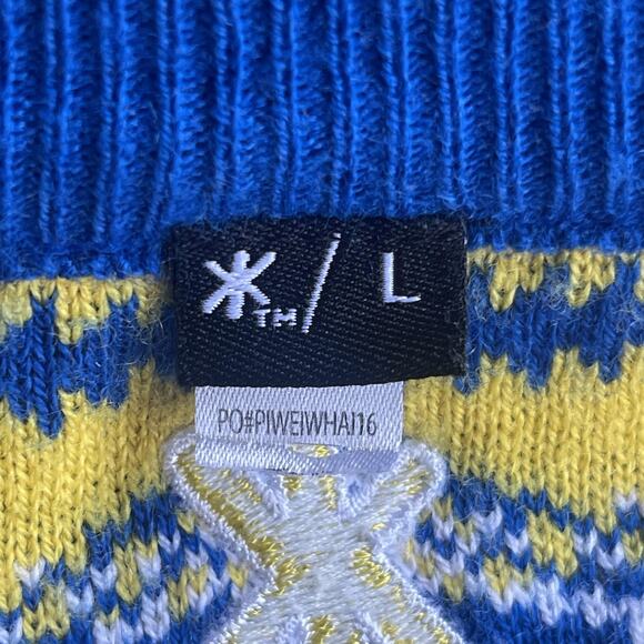 Golden State Warriors Sweater Vest Mens Large NBA Basketball Ugly Xmas Gift - Picture 4 of 7